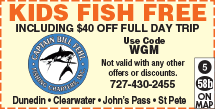 Discount Coupon for Captain Bill Fehl Fishing Charters - Dunedin